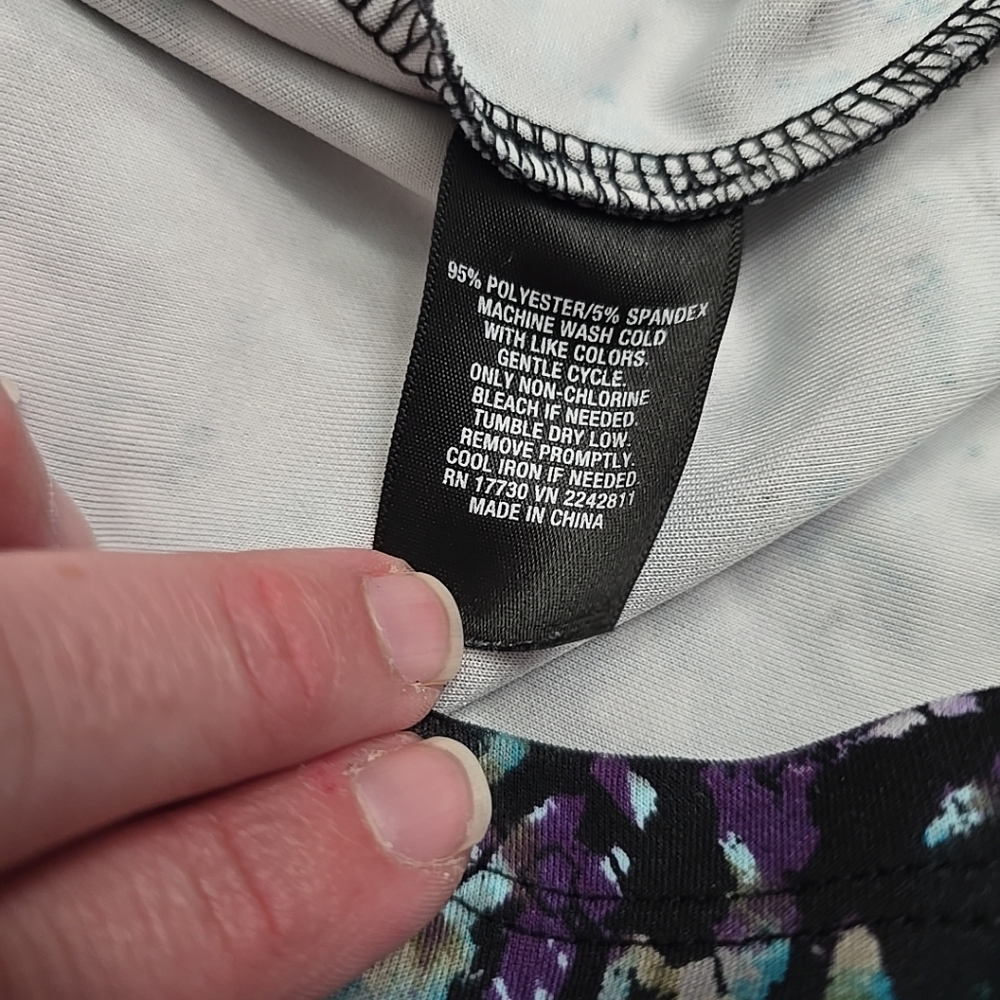 Mossimo womens dress multi color sz medium sleeveless - Picture 5 of 6